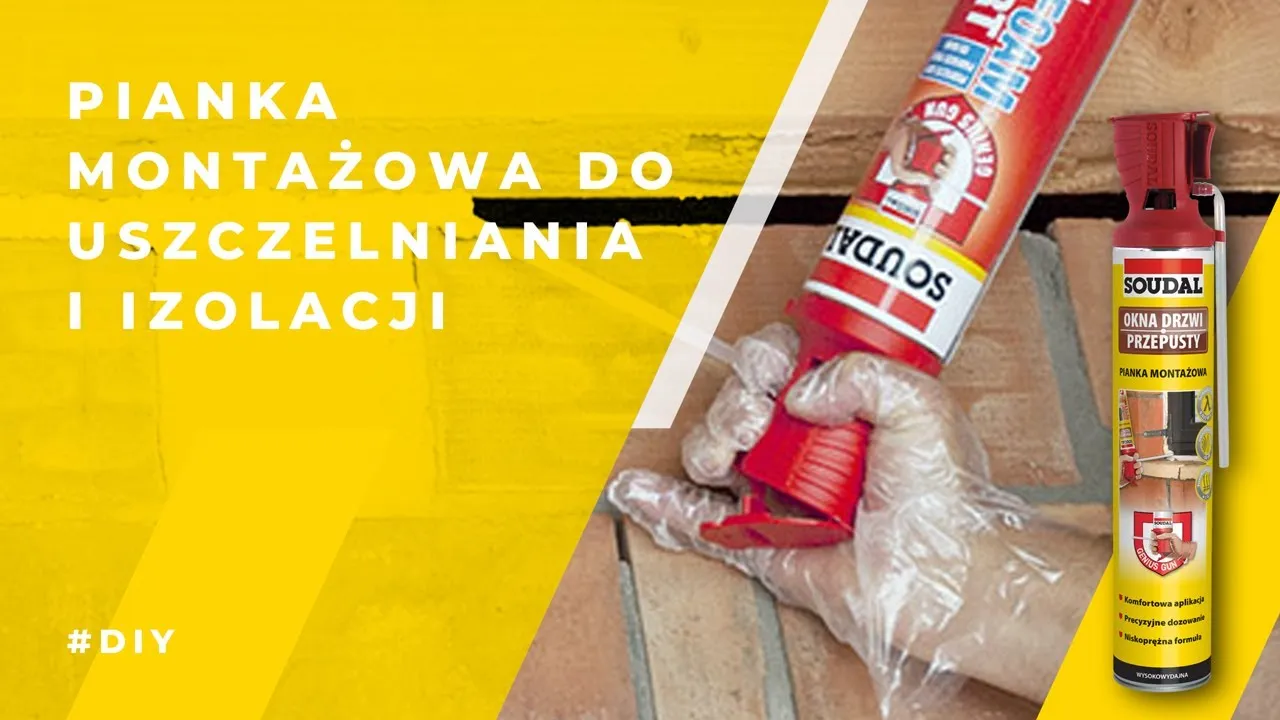 Jak używać pianki montażowej niskoprężnej, aby uniknąć błędów?