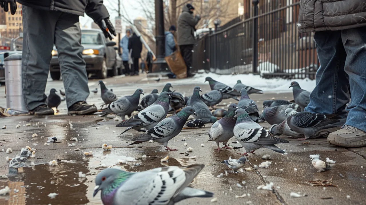 Odchody gołębi: Jakie zagrożenia dla zdrowia stwarzają? Bać się?