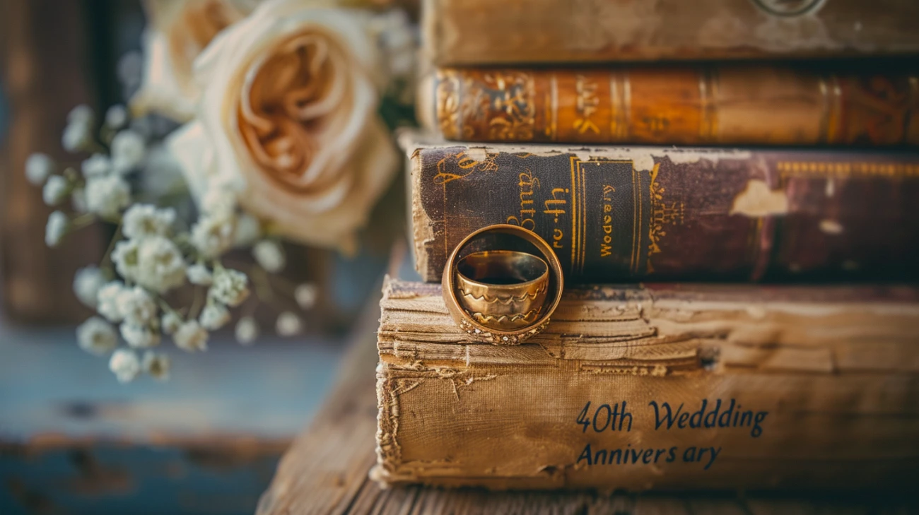 Dekoracje na 40 rocznicę ślubu: Najlepsze pomysły i inspiracje