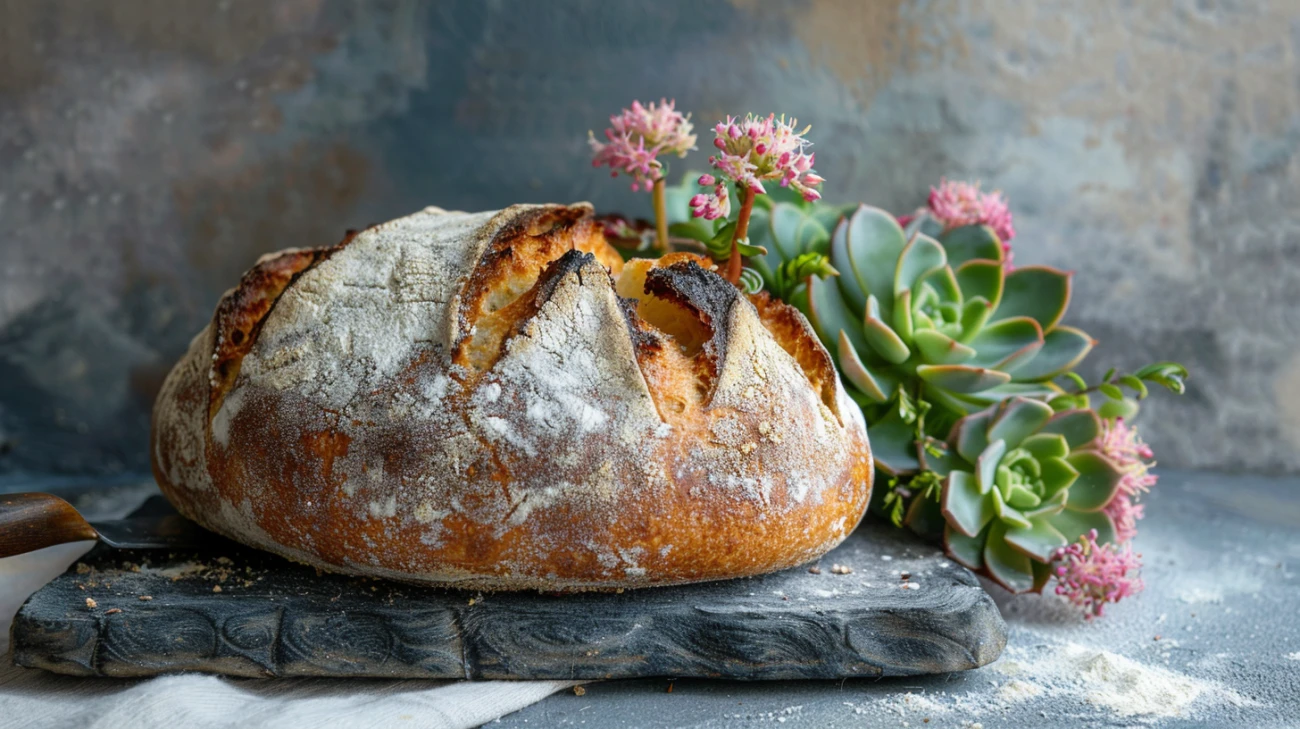 Sekret chrupiącej skórki - chleb pieczony na kamieniu, przepis