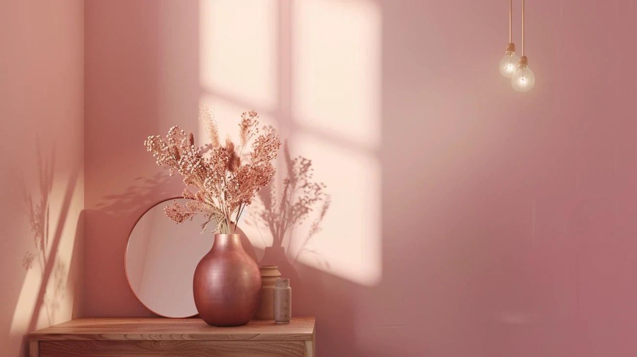 Miedziany kolor we wnętrzach: Jak stosować odcień miedzi?