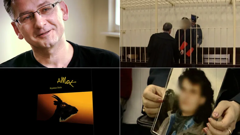 Krystian Bala: autor książki Amok skazany za brutalne morderstwo