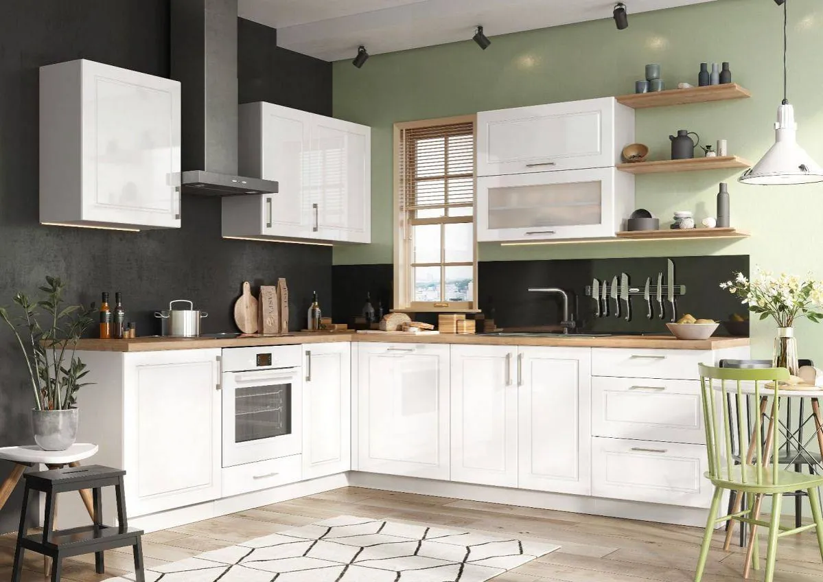 Jak wysoko szafki nad blatem? Optymalna wysokość montażu Jak wysoko szafki nad blatem? Optymalna wysokość montażu