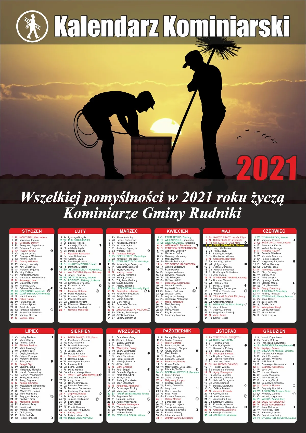 Kiedy chodzą kominiarze z kalendarzami? Zobacz, kiedy ich oczekiwać