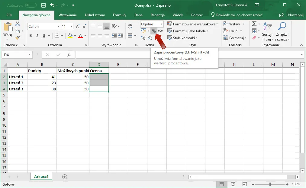 Jak wyliczyć ile to jest 80 od 1540? Prosty sposób na obliczanie procentów