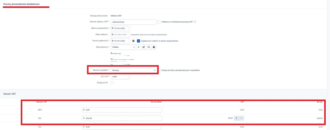 Nocleg jaki VAT: jakie stawki i ukryte koszty usług noclegowych