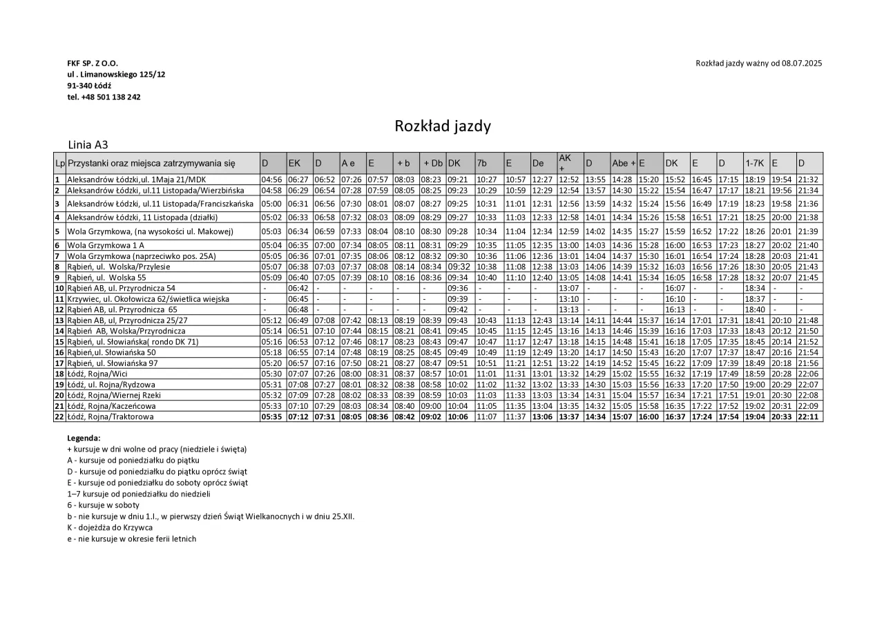 Gdzie się zatrzymuje autobus corning w Aleksandrowie Łódzkim? Sprawdź!