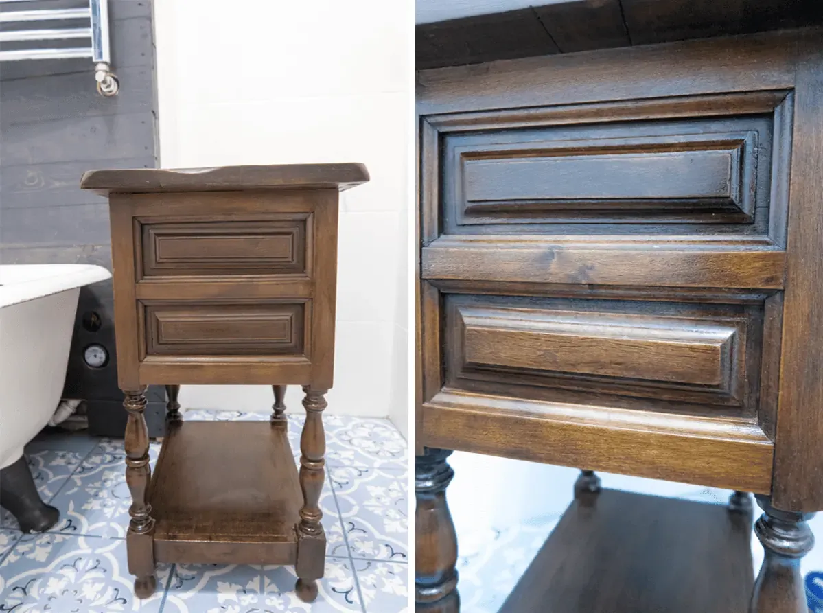 Jak odnowić starą szafkę nocną: 8 prostych kroków DIY Jak odnowić starą szafkę nocną: 8 prostych kroków DIY