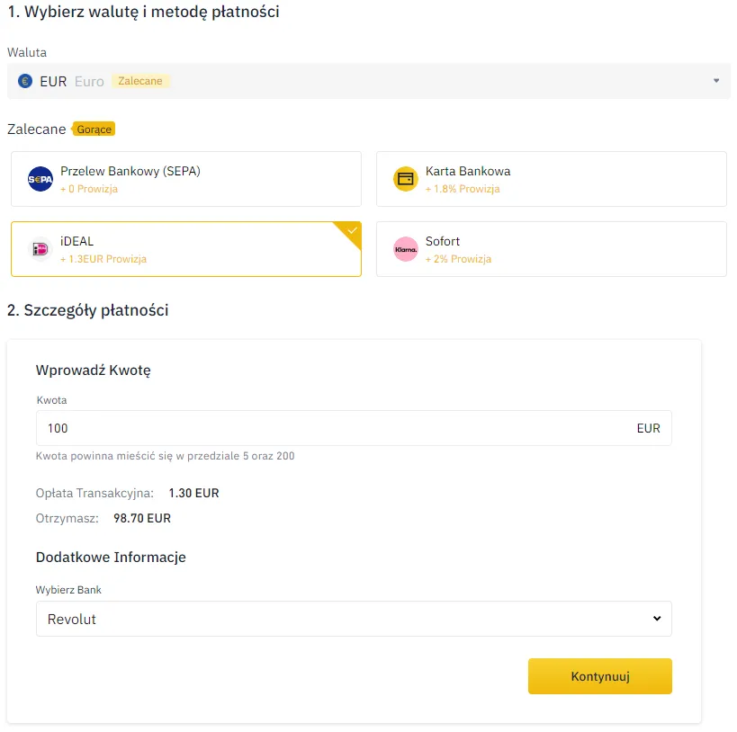 Jak przelać krypto z Revolut na Binance bez ryzyka utraty środków