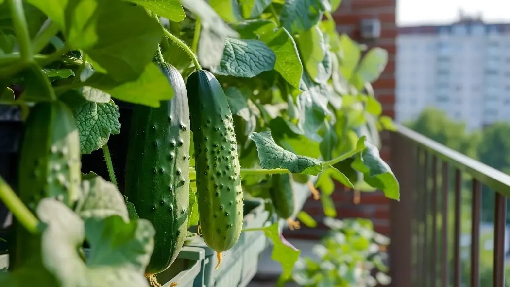 Ogórki na balkonie: Obfite plony w skrzyniach? Sprawdź mój przepis!