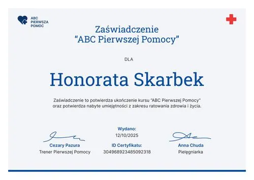 Kto może wystawić zaświadczenie o ukończeniu kursu pierwszej pomocy? Sprawdź, zanim stracisz czas.