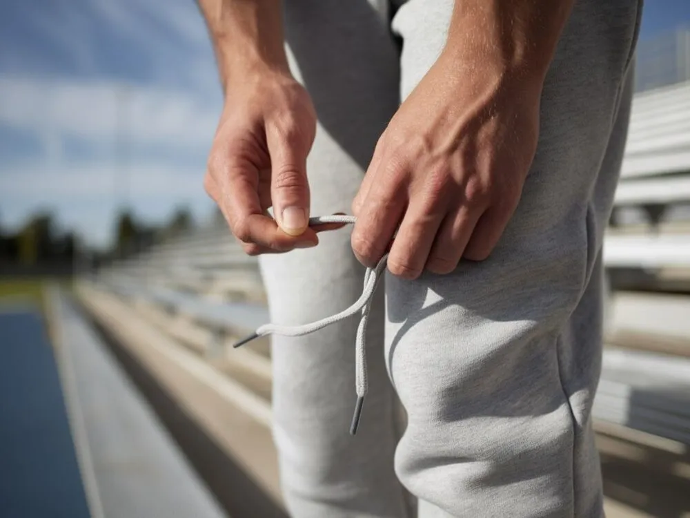 Jak zawiązać sznurek w bluzie, aby uniknąć rozwiązywania się węzła