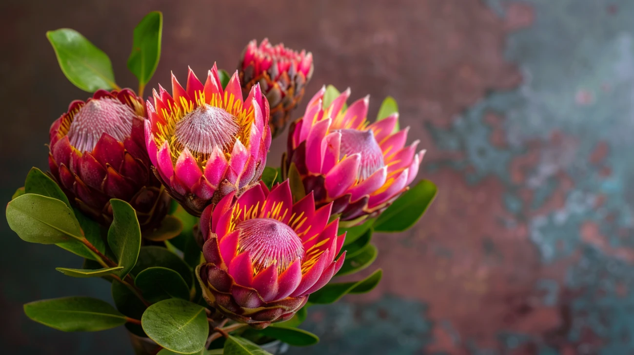 Protea: Egzotyczny kwiat w aranżacji wnętrz