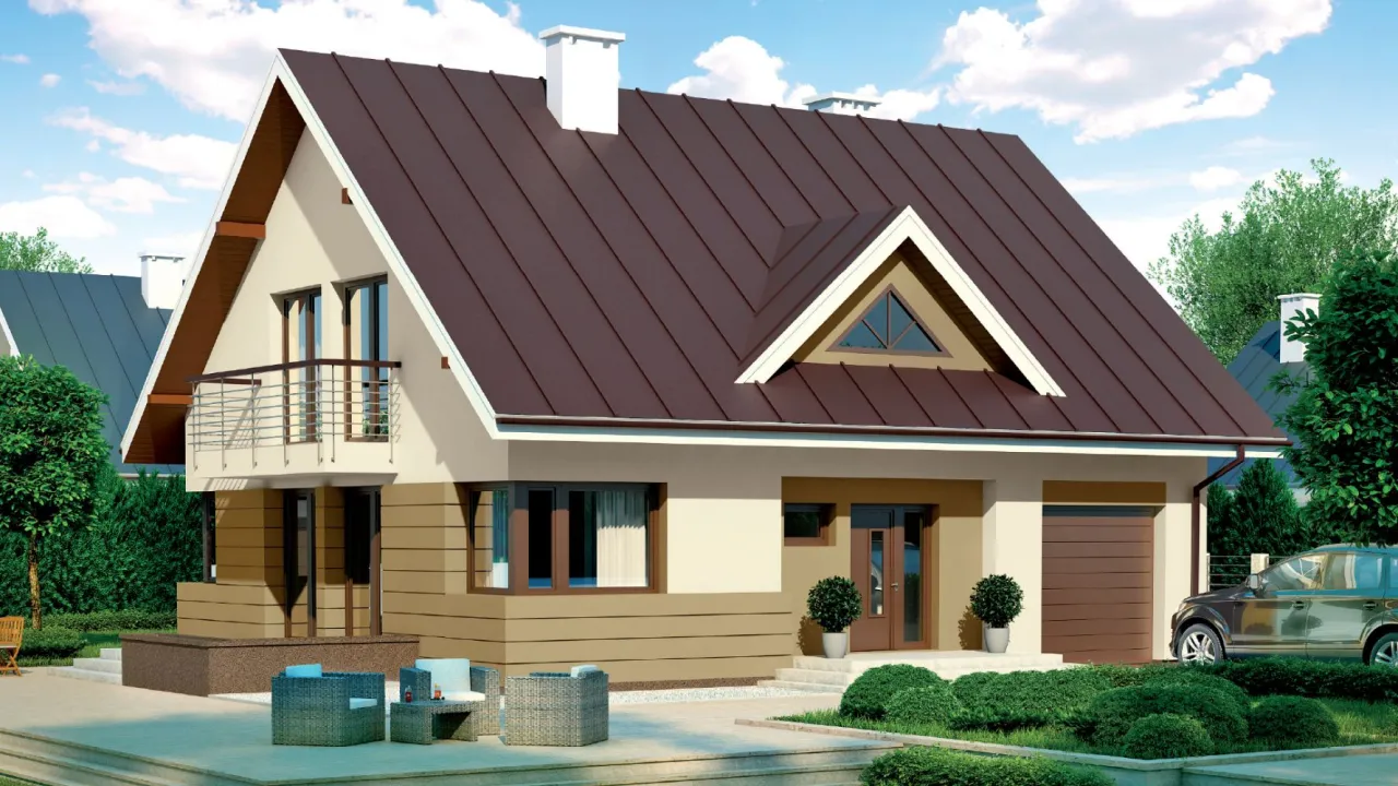 Czekoladowy dach jaka elewacja – idealne kolory dla harmonii domu