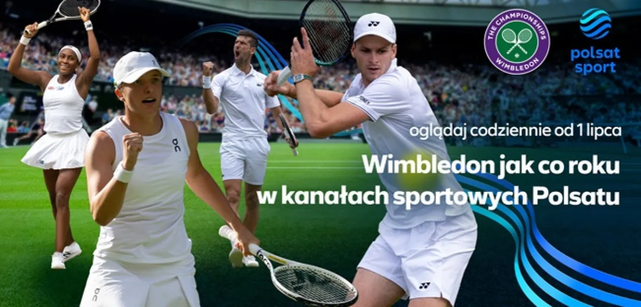 Gdzie oglądać Wimbledon w Polsce? Transmisje i koszty [2024]