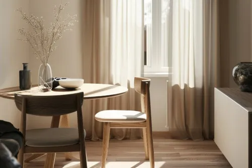 Jak urządzić mały salon ze stołem: 7 sprytnych trików