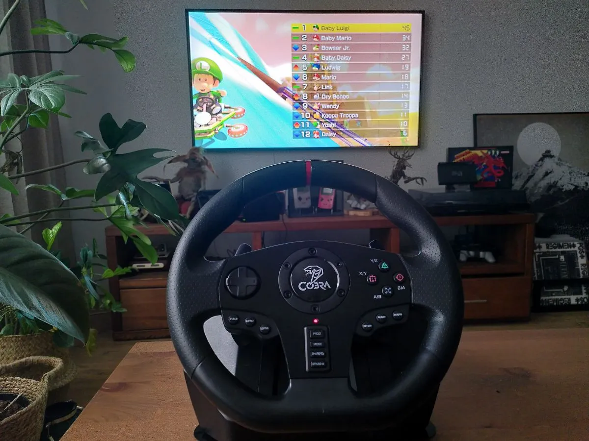 Jak podłączyć kierownicę Cobra do Nintendo Switch bez problemów