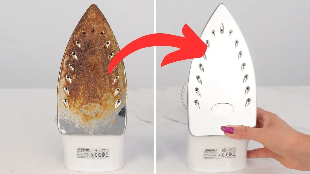 Jak wyczyścić żelazko domowym sposobem i uniknąć zniszczeń