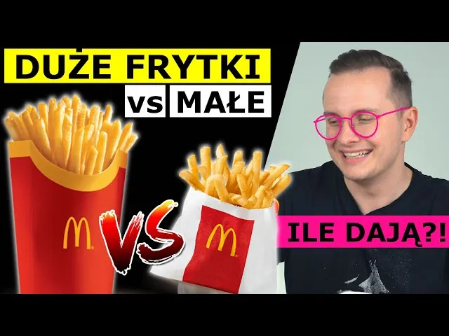 Ile kosztują duże frytki? Sprawdzam ceny w McDonald's, KFC i nie tylko!