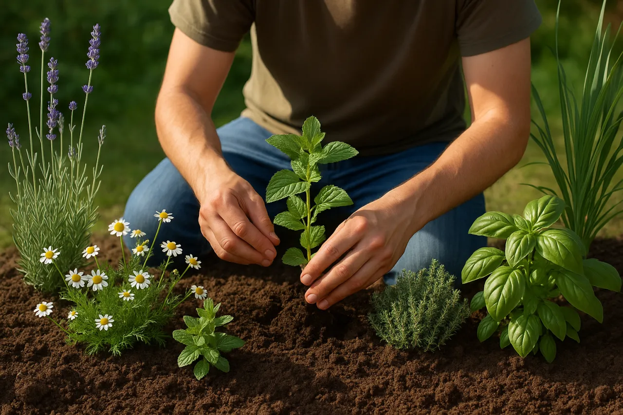 Uprawa własnych roślin leczniczych: przewodnik dla początkujących ogrodników