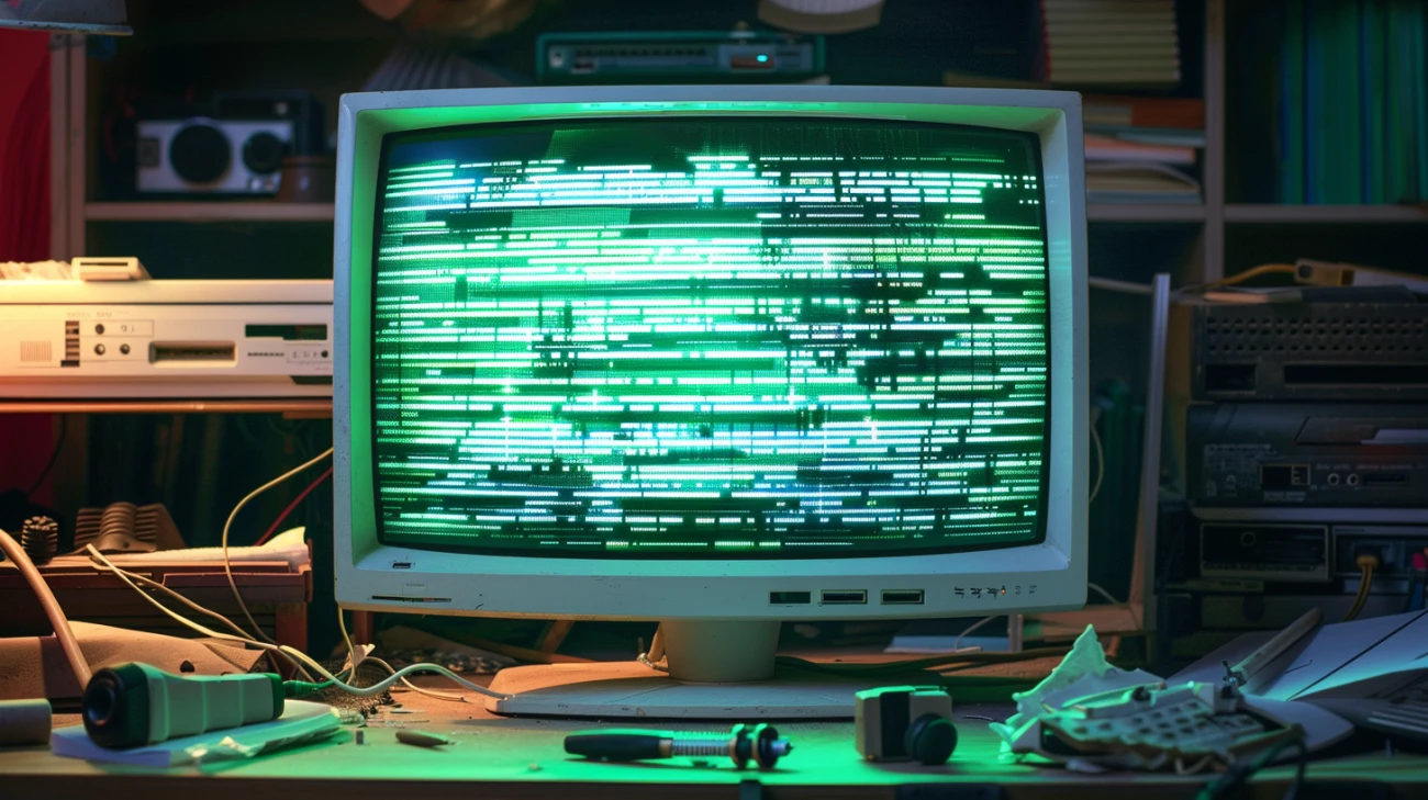 Problemy z monitorem - Jak usunąć poziome paski, które się pojawiają?