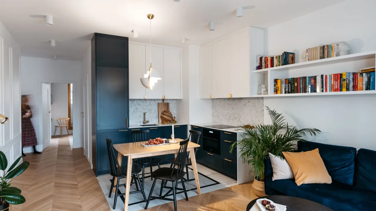 Jak połączyć salon z aneksem kuchennym: 5 skutecznych porad