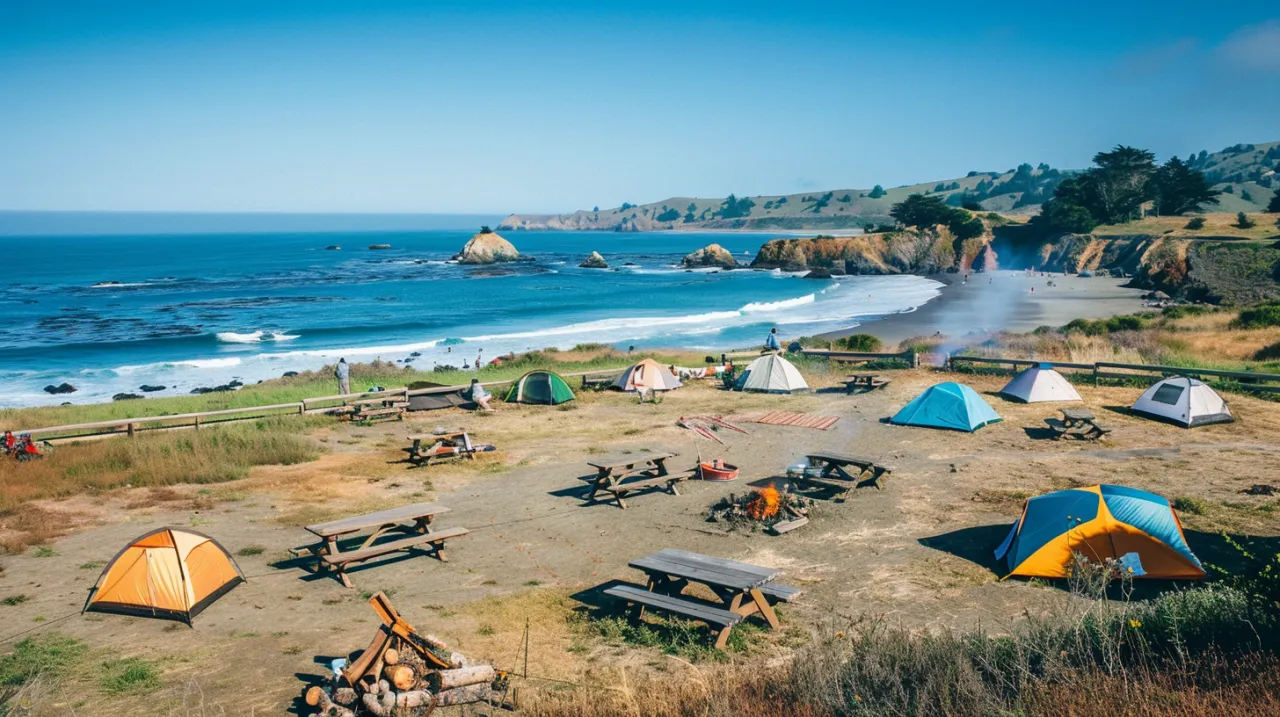 Pole Namiotowe Sianożęty: Gdzie rozbić namiot blisko morza?