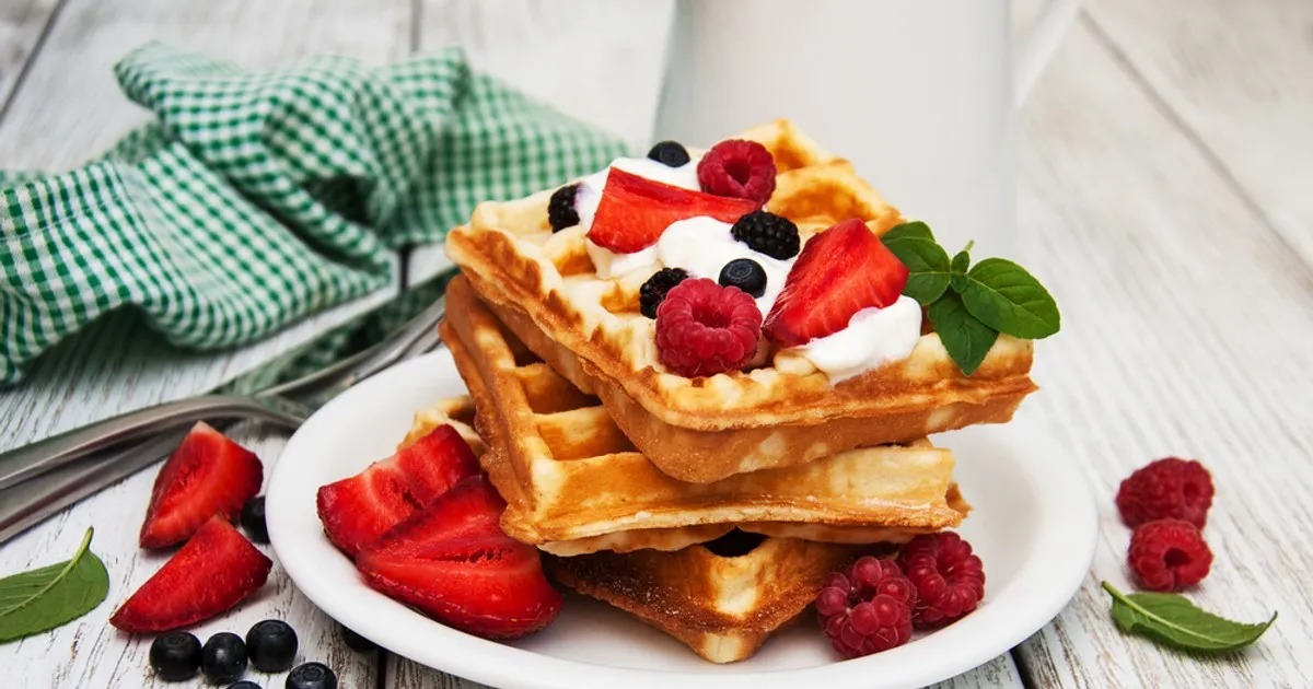 Przepis na zdrowe gofry, które zaskoczą smakiem i wartościami odżywczymi