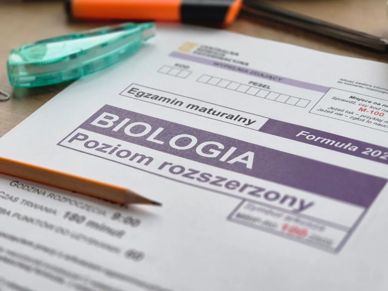 Matura z biologii - 150 czy 180 minut? Sprawdź, jak nie stracić czasu