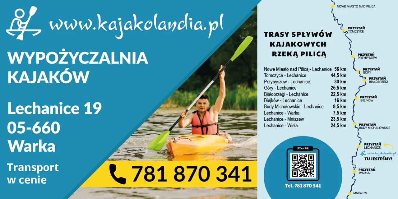 Spływ kajakowy Piła - najlepsze trasy i wypożyczalnie w regionie Spływ kajakowy Piła - najlepsze trasy i wypożyczalnie w regionie