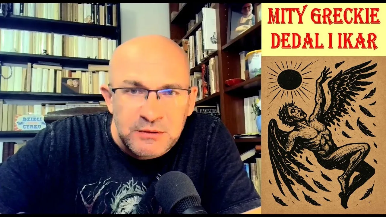 Inne zakończenie mitu o Dedalu i Ikarze - niezwykłe interpretacje i lekcje