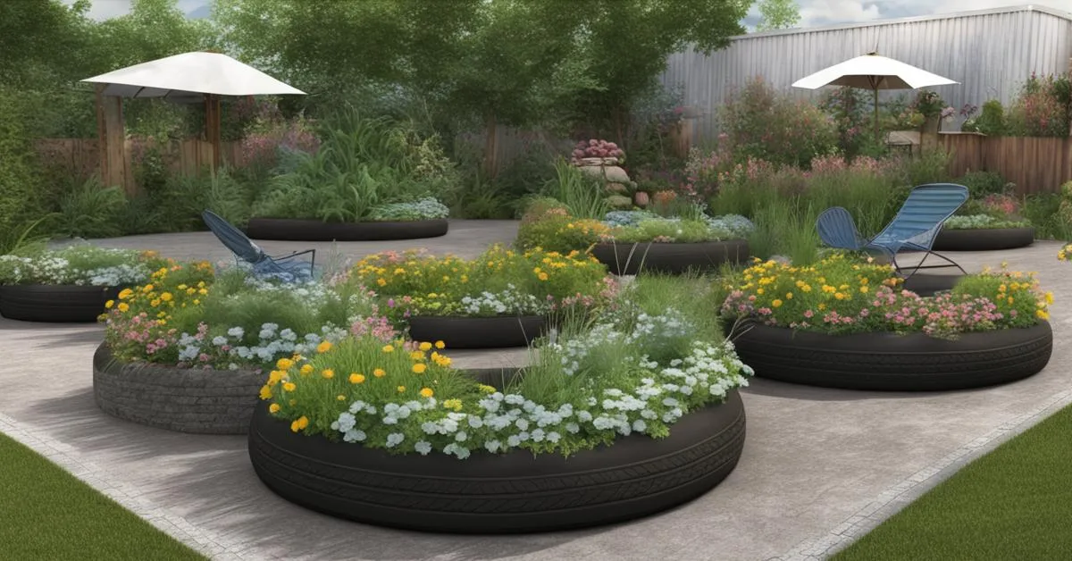 10 kreatywnych pomysłów co można zrobić z opony do ogrodu - praktyczne porady