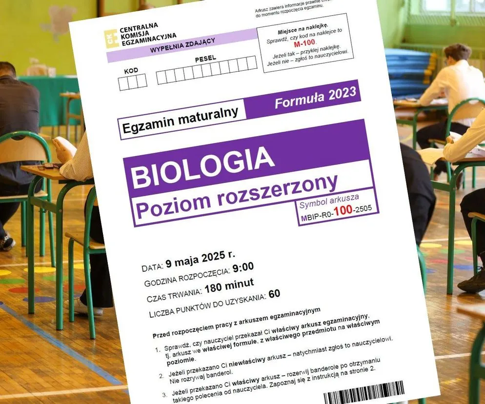 Ile trwa matura rozszerzona z biologii? Sprawdź, by nie stracić czasu