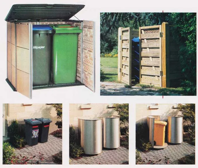 Jak ukryć kosze na śmieci? DIY, gotowe osłony i pomysły!