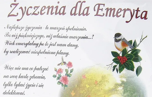 Czego życzyć na emeryturze? Inspirujące pomysły na życzenia