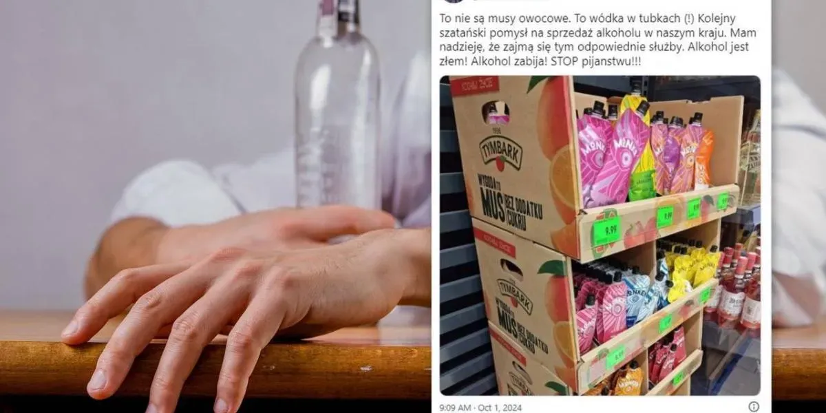 Alkohol jak mus owocowy - czy to bezpieczne dla dzieci?