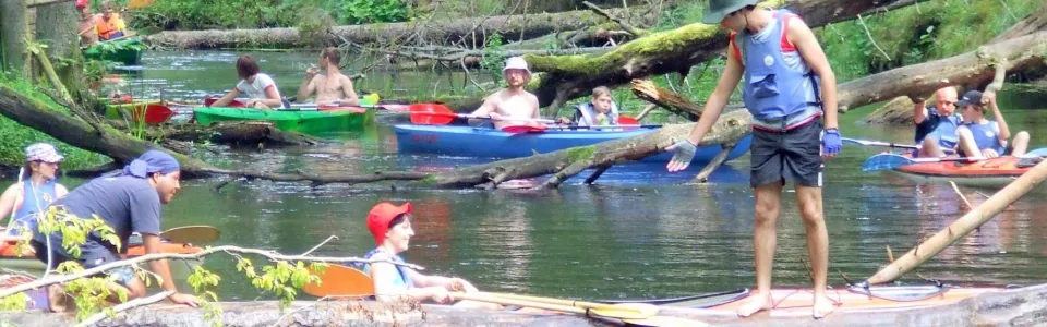 Spływ kajakowy Brda Piekiełko - uniknij niebezpieczeństw na trasie