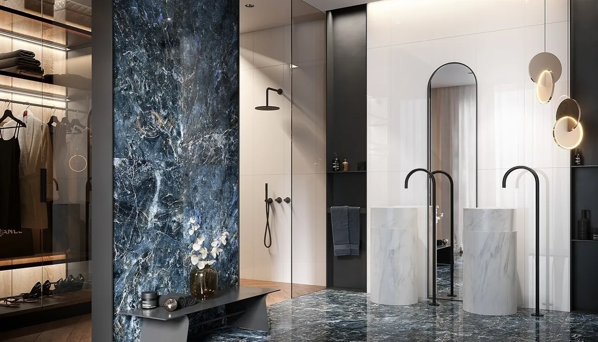 Najnowsze inspiracje i trendy w łazience w stylu morskim