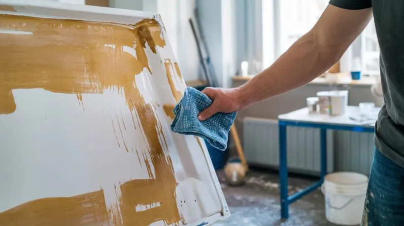 Skuteczne metody, jak zmyć farbę lateksową z paneli podłogowych