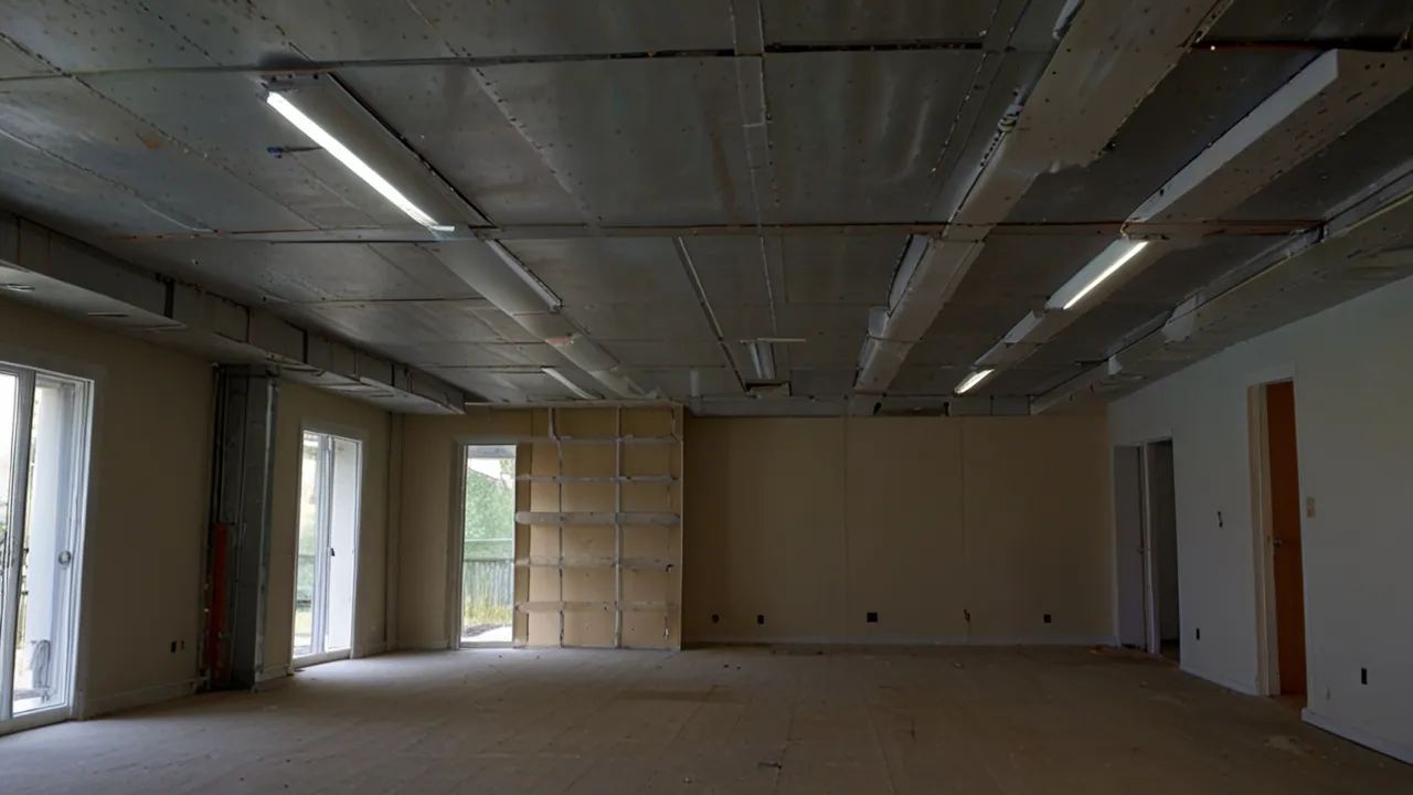 Sufit podwieszany w salonie - jak samodzielnie zamontować sufit podwieszany?