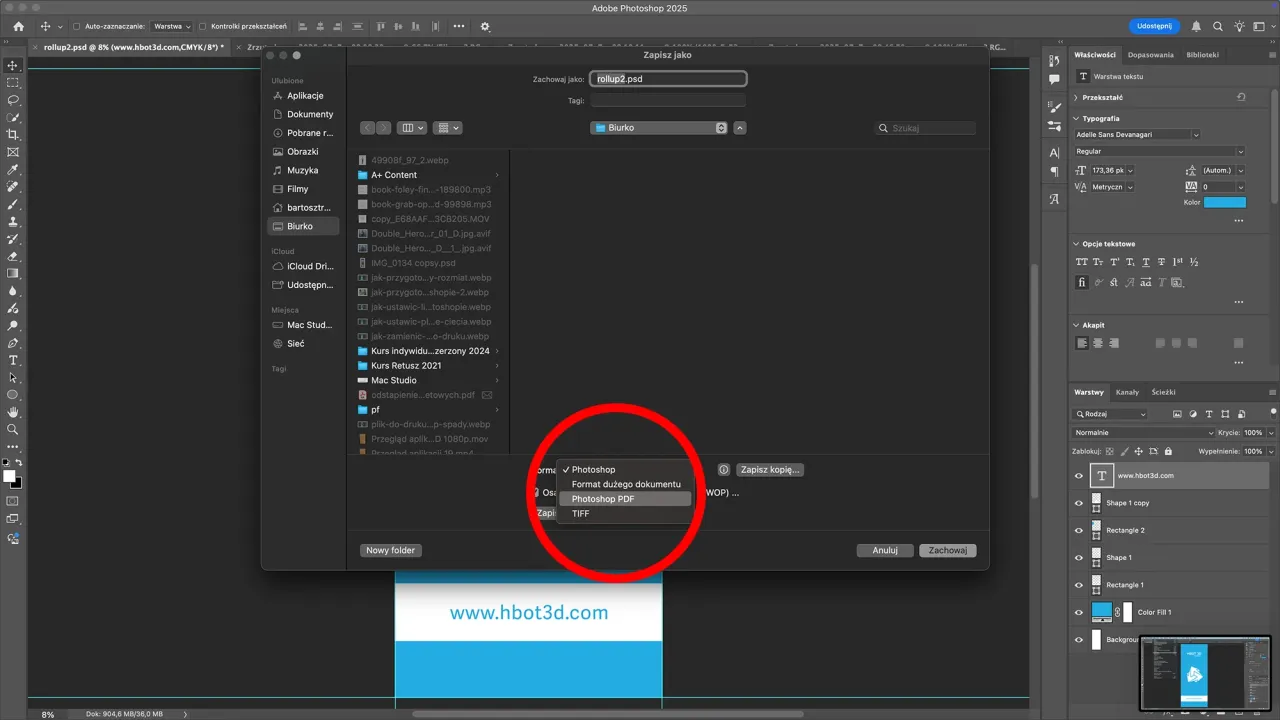 Jak zapisać plik w Photoshopie? Poradnik do druku i internetu