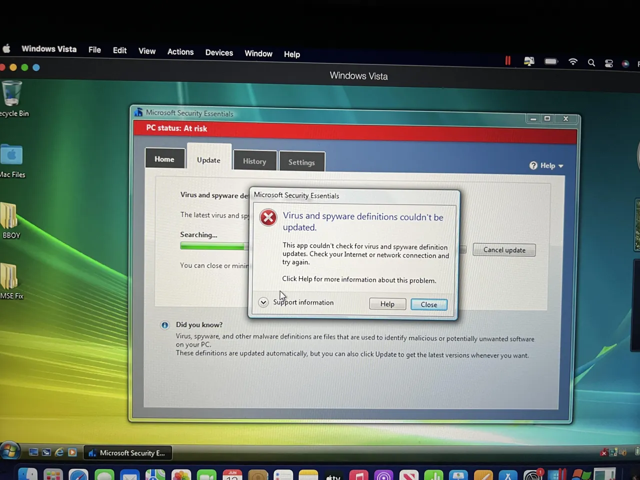 Microsoft security essentials nie można zaktualizować definicji wirusów - poznaj przyczyny i rozwiązania