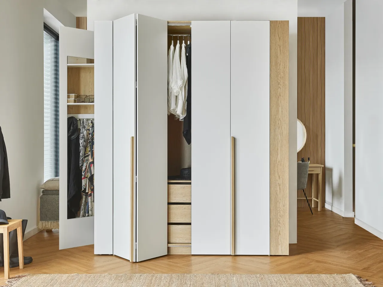 Garderoba w sypialni za ścianką - zaplanuj i zbuduj krok po kroku