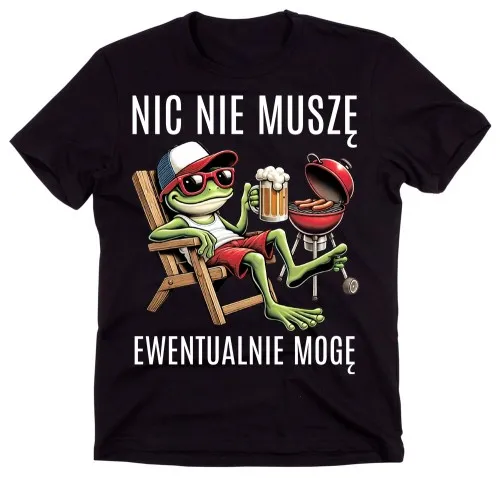 Koszulka nic nie muszę: Dlaczego to hit wśród zabawnych wzorów?