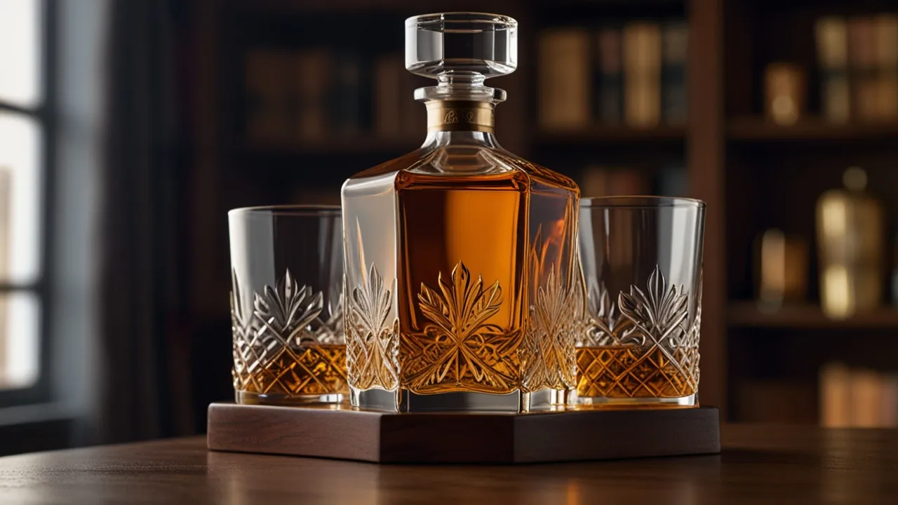 Karafka do whisky ze szklankami: Jaki zestaw dla konesera?