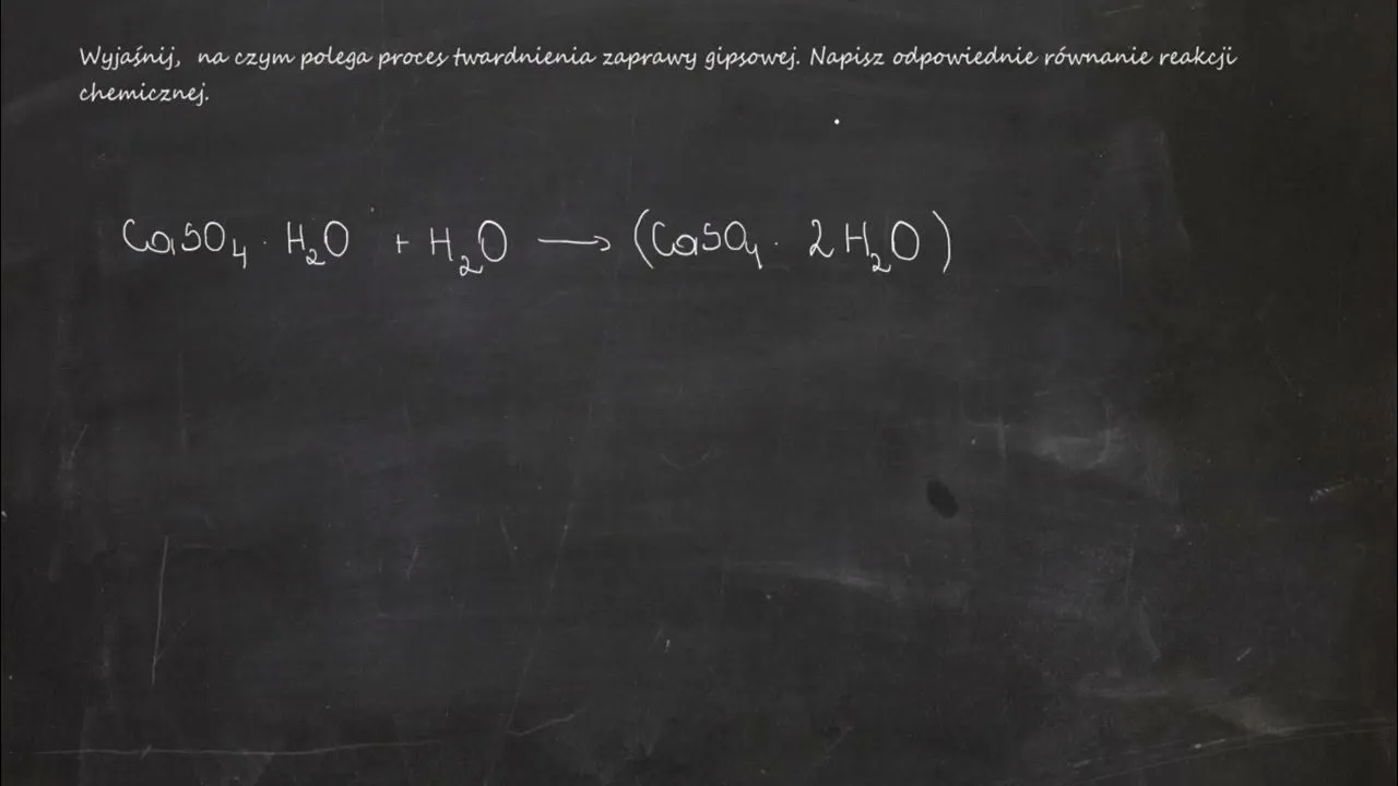 Twardnienie zaprawy gipsowej: proces, czas i właściwości