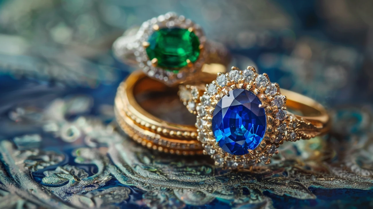 Szafir i szmaragd: Odkryj klejnoty w starych pierścionkach
