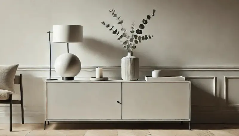 Co powiesić nad komodą w salonie, by uniknąć nudnego wnętrza?
