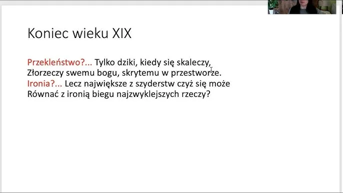 Koniec wieku XIX wiersz - analiza i głębokie znaczenie utworu