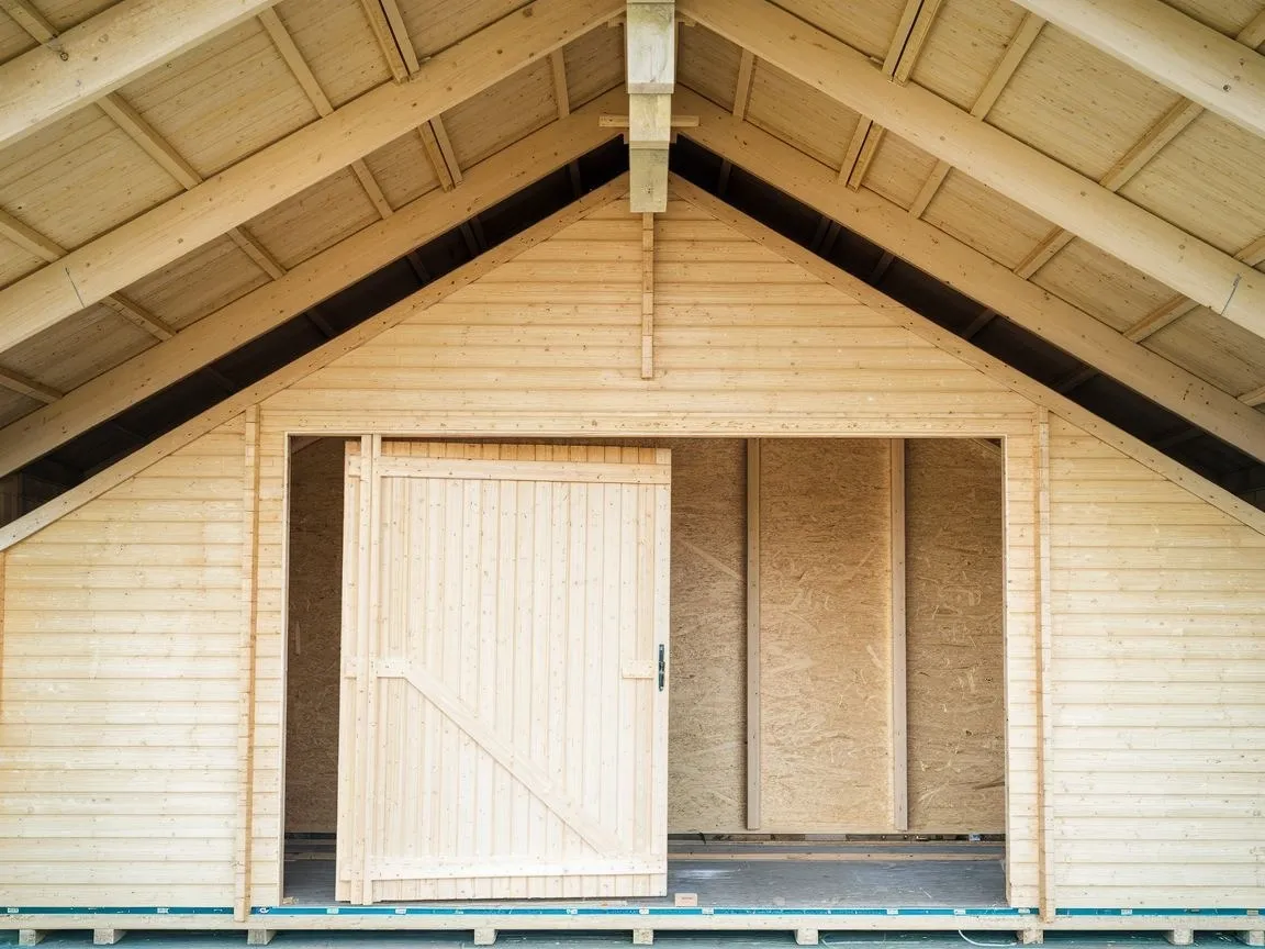 Jak zbudować konstrukcję garażu drewnianego w 5 krokach? Rady